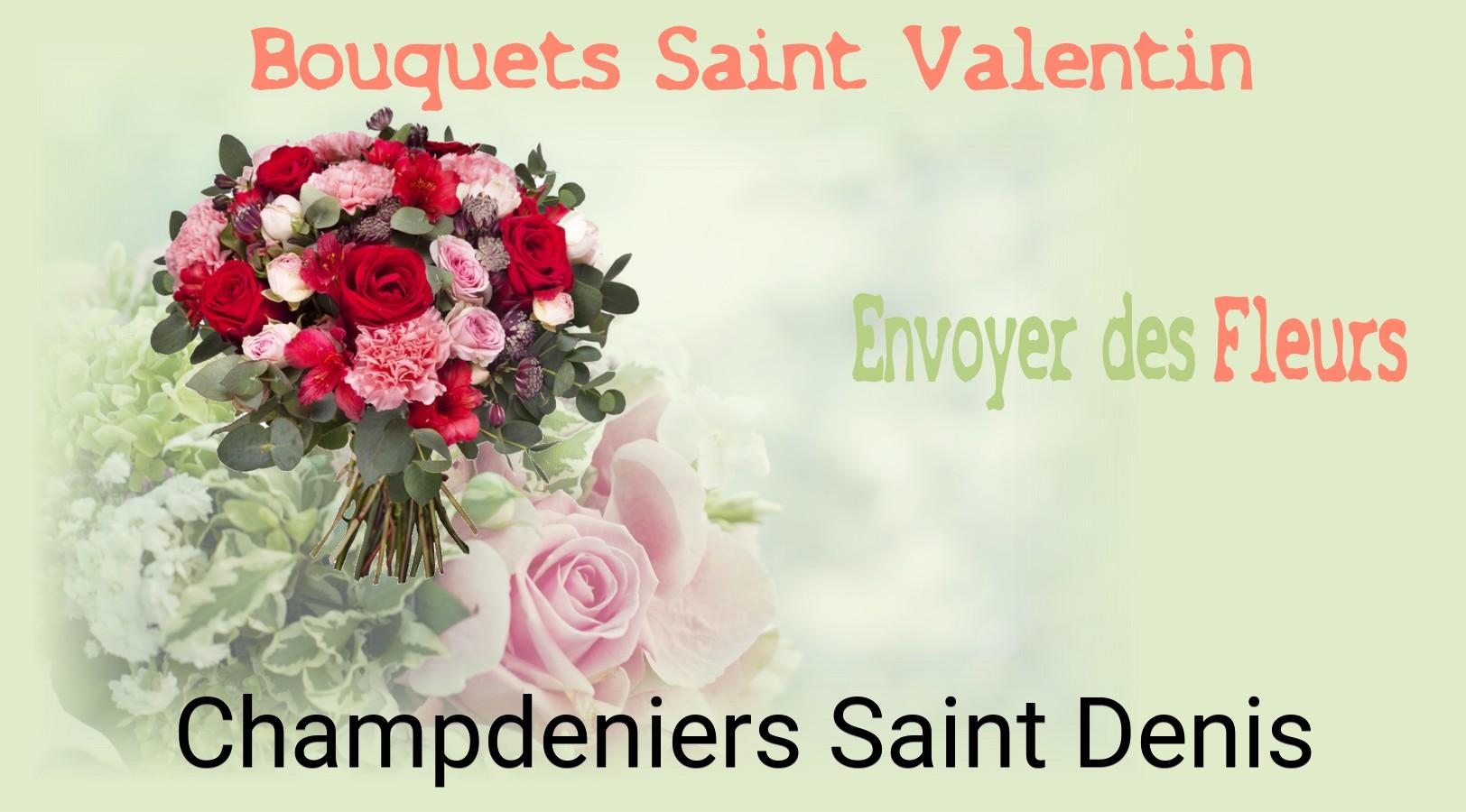 Roses de Saint-Valentin livrées à Champdeniers-Saint-Denis